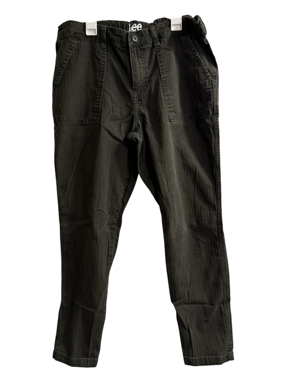 Lee Heritage Women's Green Cropped Cargo Pants